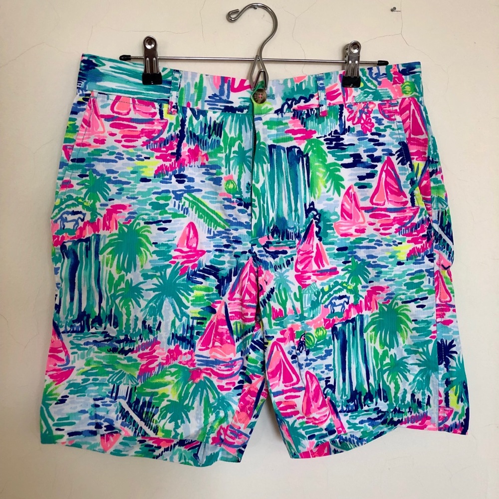 Lilly Pulitzer Men’s Short -Salt in the Air Sz 32